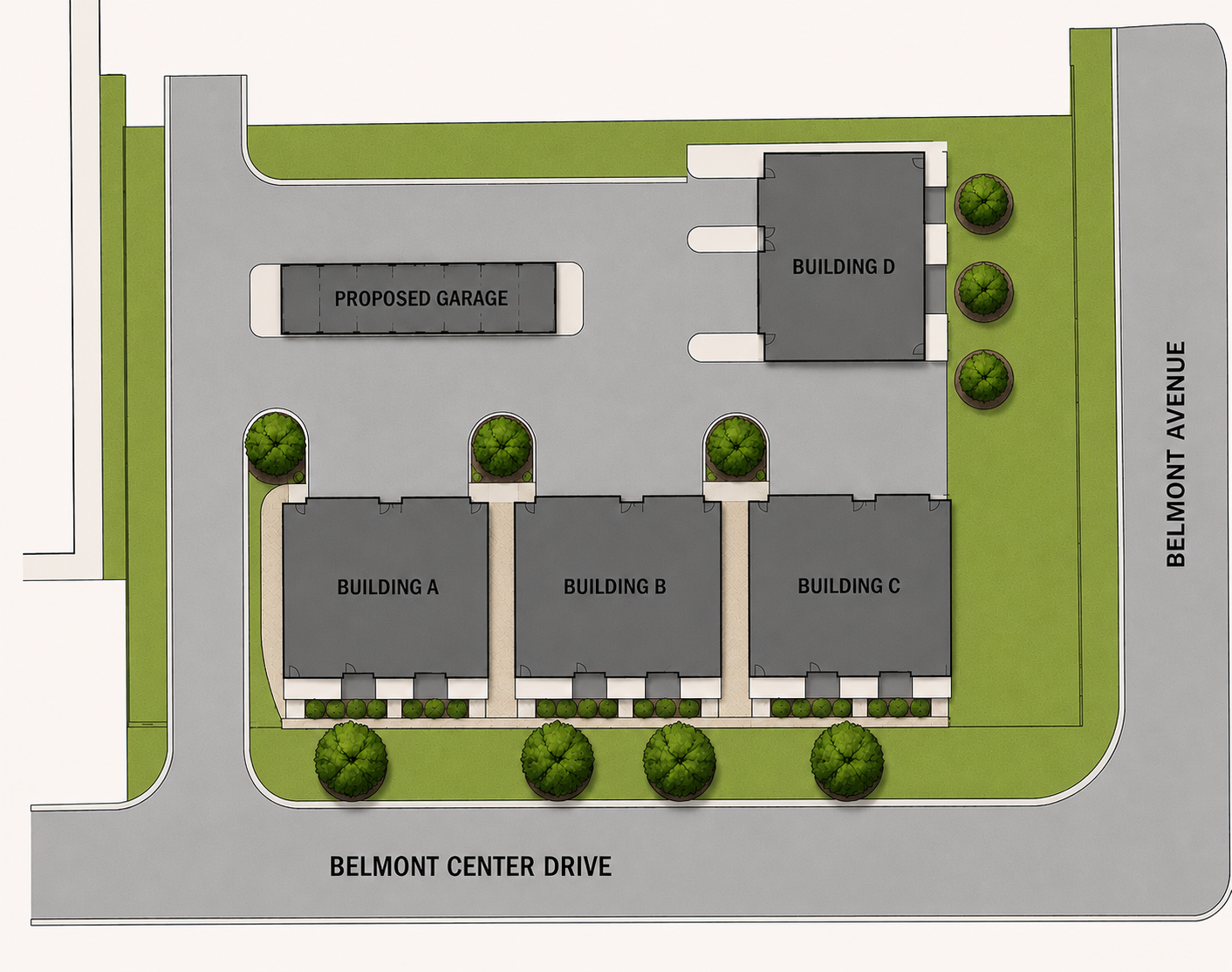 Belmont Square Site Plan